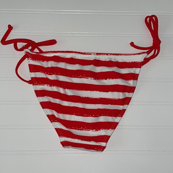 Xhilaration Red n White bikini bottom Sz XS - Picture 2 of 4